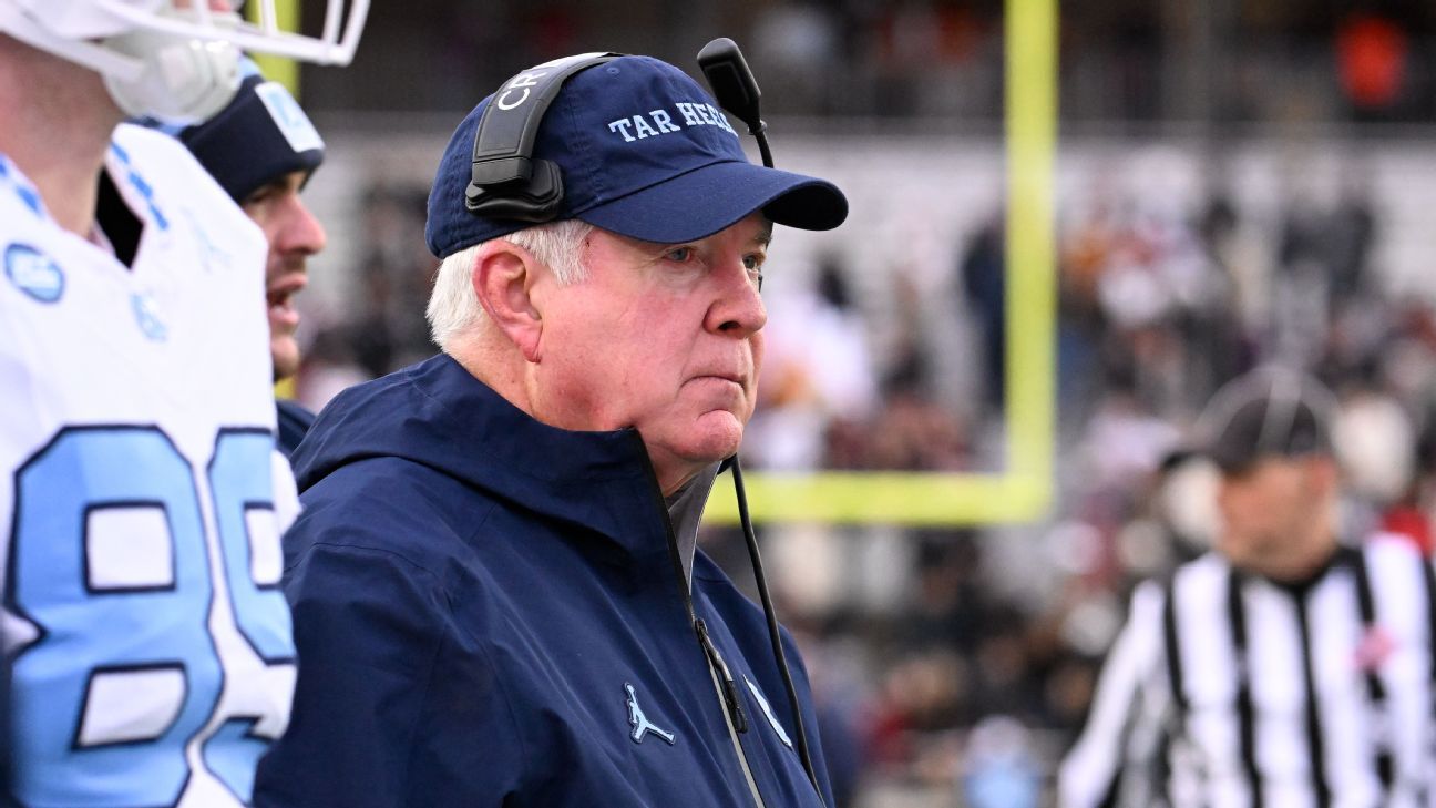 North Carolina fires football coach Mack Brown