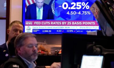 Stock market today: Most of Wall Street rises after the Fed cuts interest rates