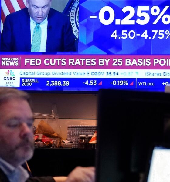 Stock market today: Most of Wall Street rises after the Fed cuts interest rates