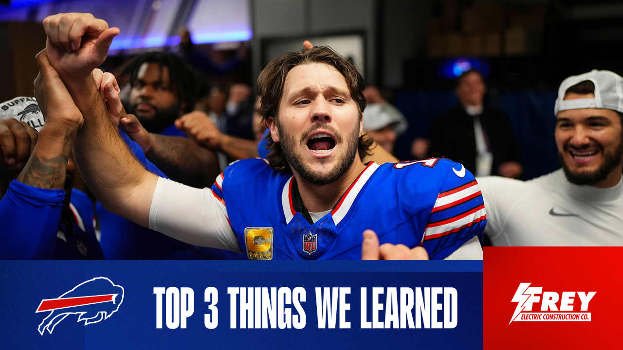 Top 3 things we learned from Bills vs. Chiefs