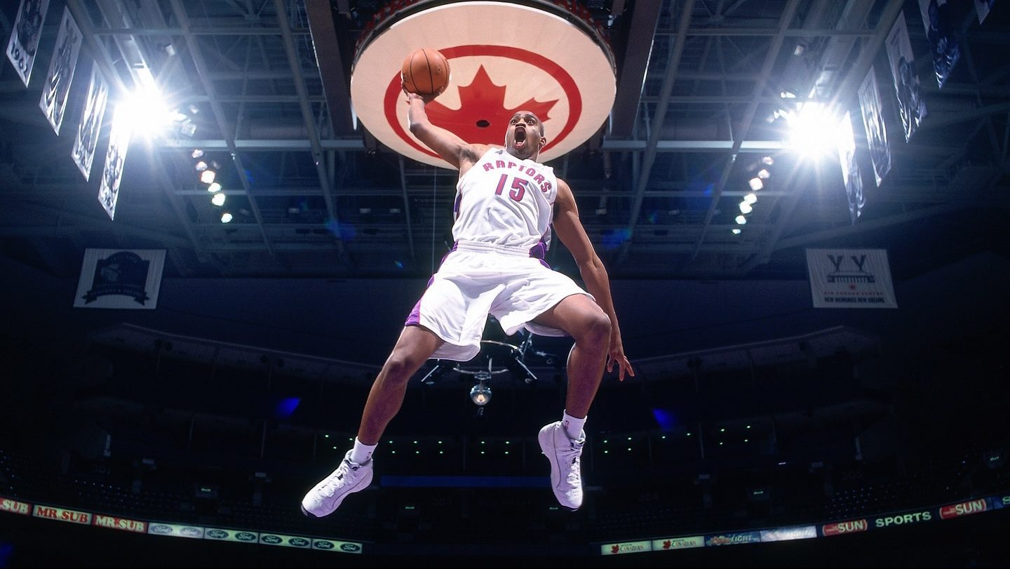 Toronto Raptors' Vince Carter makes franchise history, no. 15 jersey retired