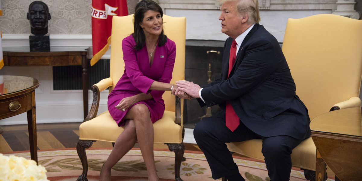 Trump rules out Nikki Haley and Mike Pompeo from administration