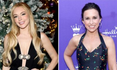 WATCH: Lindsay Lohan & Lacey Chabert Recreate Iconic 'Mean Girls' Scene