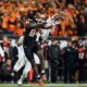 Oregon State tight end Jermaine Terry II (84) catches a pass against Washington State Nov. 23 at Reser Stadium in Corvallis.