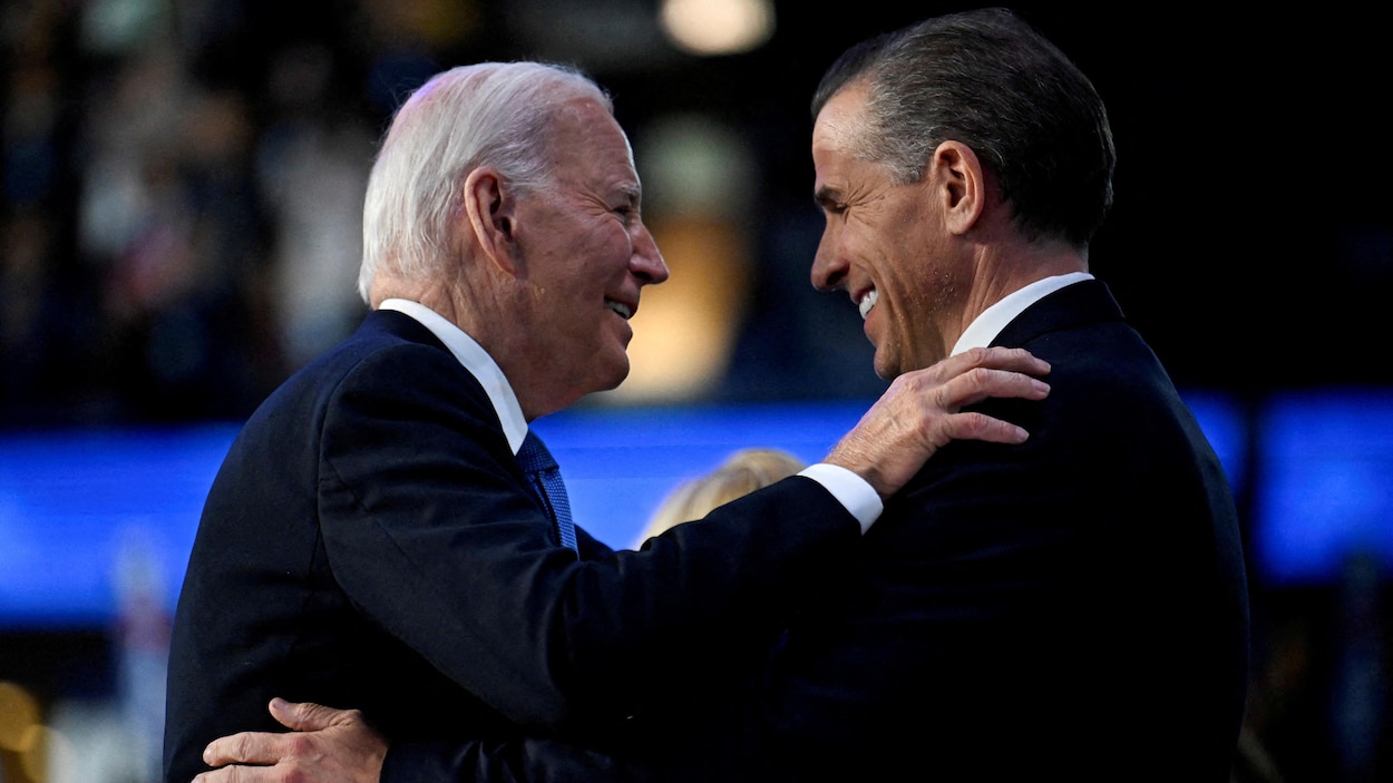 Le président américain Joe Biden gracie son fils Hunter