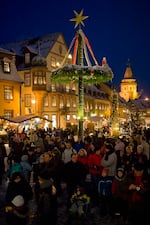 More than 100,000 people typically visit Gegenbach, Germany, (pop. 11,000) in December to view the 