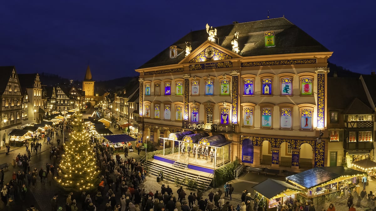 The 'magical' advent calendar that's as big as a town hall