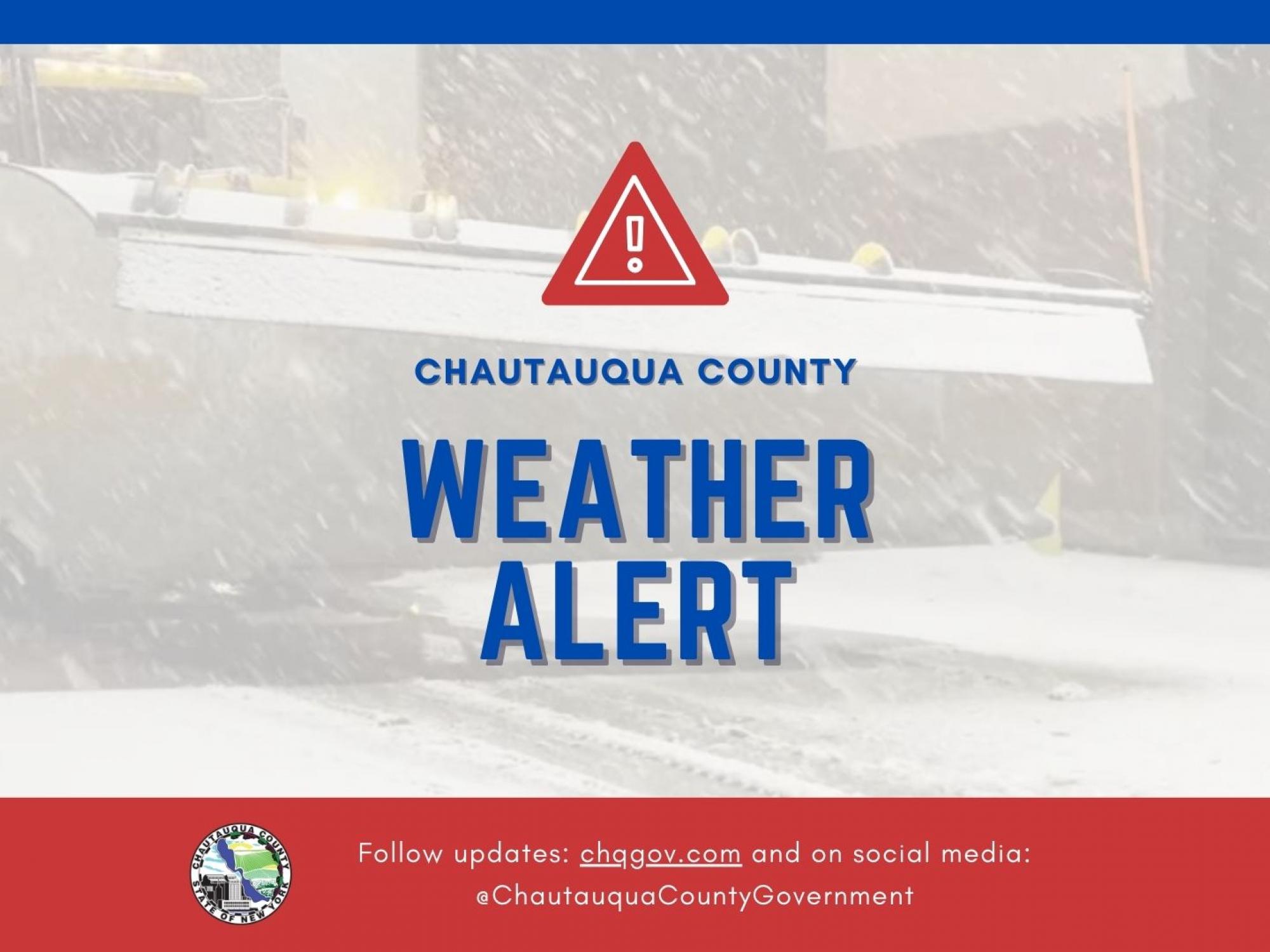 Lake Effect Snow Warning: Heavy Snowfall and High Winds Expected in Chautauqua County