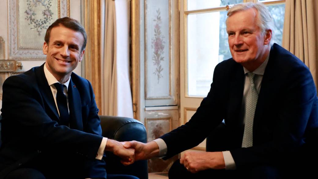 Click to play video: 'Macron appoints new French prime minister'