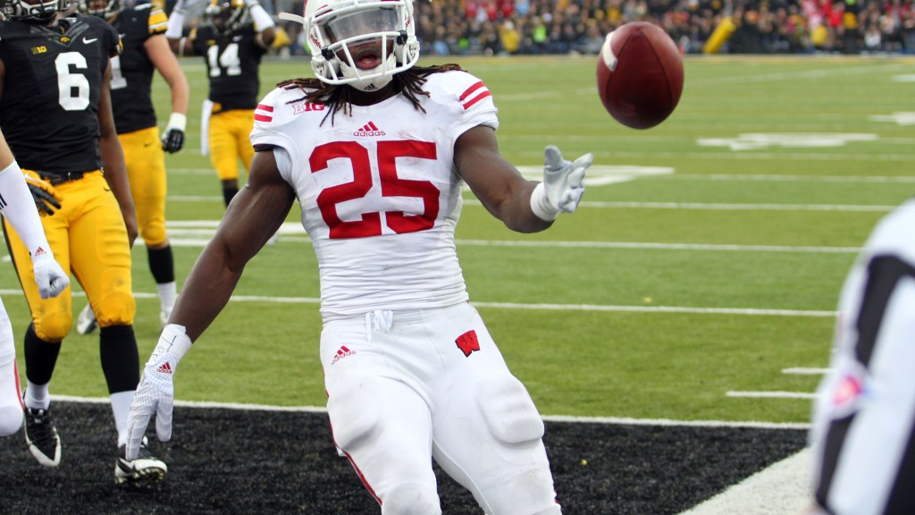 Badgers Melvin Gordon stats comparison Ashton Jeanty Heisman Trophy