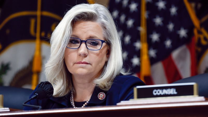 After investigating January 6, House GOP sides with Trump and goes after Liz Cheney