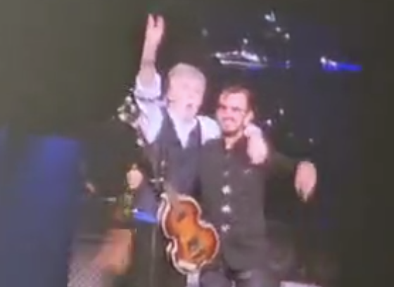 Paul McCartney Wows London Audience, Welcoming Fellow Beatle Ringo Starr On Stage For Classic Hit