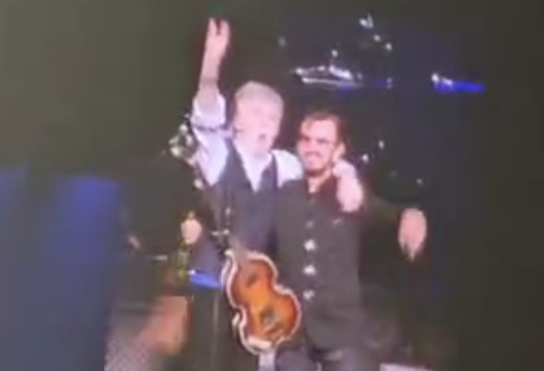 Paul McCartney Wows London Audience, Welcoming Fellow Beatle Ringo Starr On Stage For Classic Hit