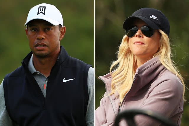 Mike Ehrmann/Getty (2) Tiger Woods, Elin Nordegren