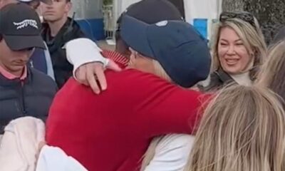 Tiger Woods and Ex-Wife Elin Nordegren Joyfully Hug After He and Son Charlie Finish Second at PNC Championship