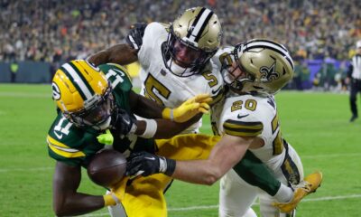 Packers clinch playoff berth with 1st shutout in NFL this season, 34-0 over Saints