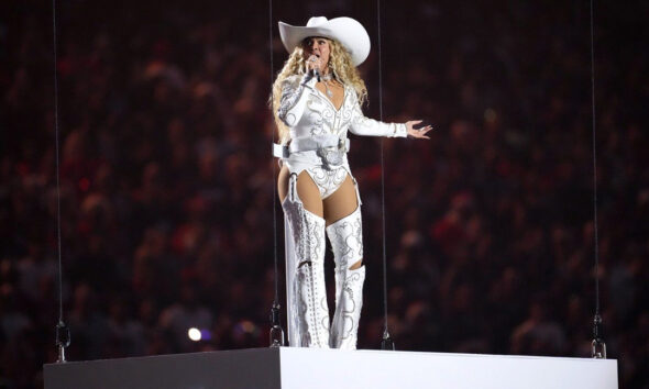 Beyoncé's performance highlighted Netflix's NFL debut on Christmas Day