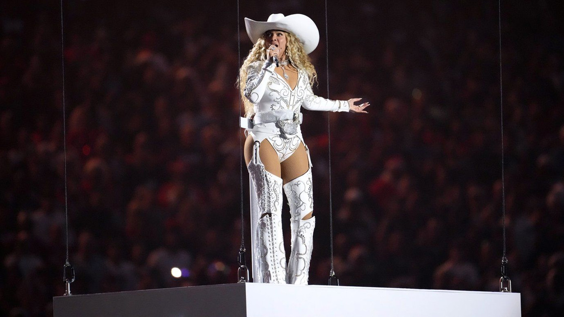 Beyoncé's performance highlighted Netflix's NFL debut on Christmas Day