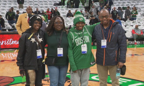 Boston Celtics and Make-a-Wish give teen with leukemia the VIP treatment at game