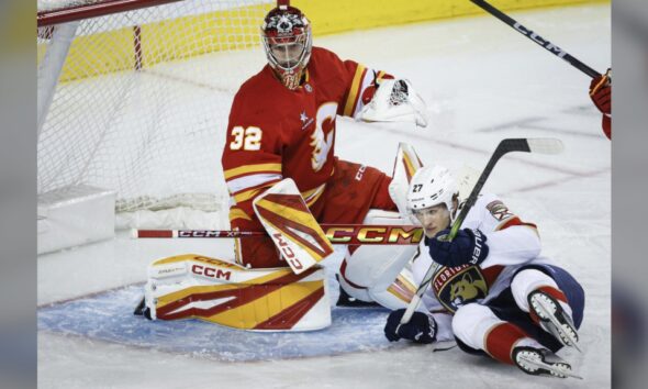 Calgary Flames defeat Florida Panthers 3-0