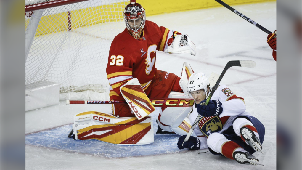 Calgary Flames defeat Florida Panthers 3-0