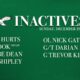 Cowboys vs. Eagles Inactives | December 29, 2024