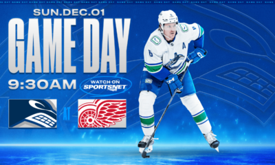 Game Notes: Canucks at Red Wings