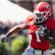 Georgia RB Etienne returns; Texas OL Banks out for title game