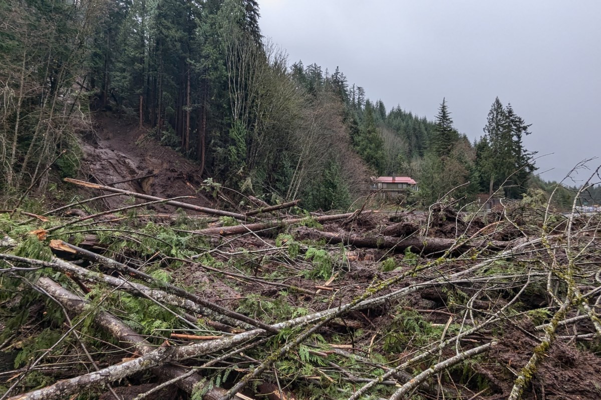 Highway 99 finally reopens after landslide Saturday