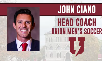 John Ciano Named Head Coach of Union Men's Soccer