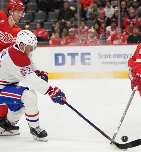 Laine's power-play goal lifts Canadiens past Red Wings