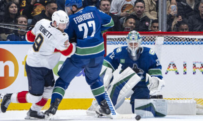 Lankinen makes 27 saves, Canucks shut out Panthers