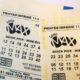 A lotto Max ticket is shown in Toronto on Monday Feb. 26, 2018. THE CANADIAN PRESS