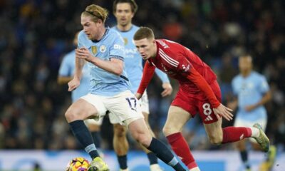 Premier League Roundup: Liverpool's lead cut as Man City ends winless run