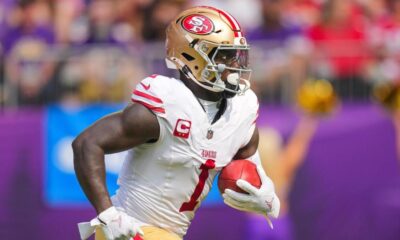 Rams vs. 49ers NFL props, Thursday Night Football picks, AI prediction, SGP: Deebo Samuel under 53.5 yards