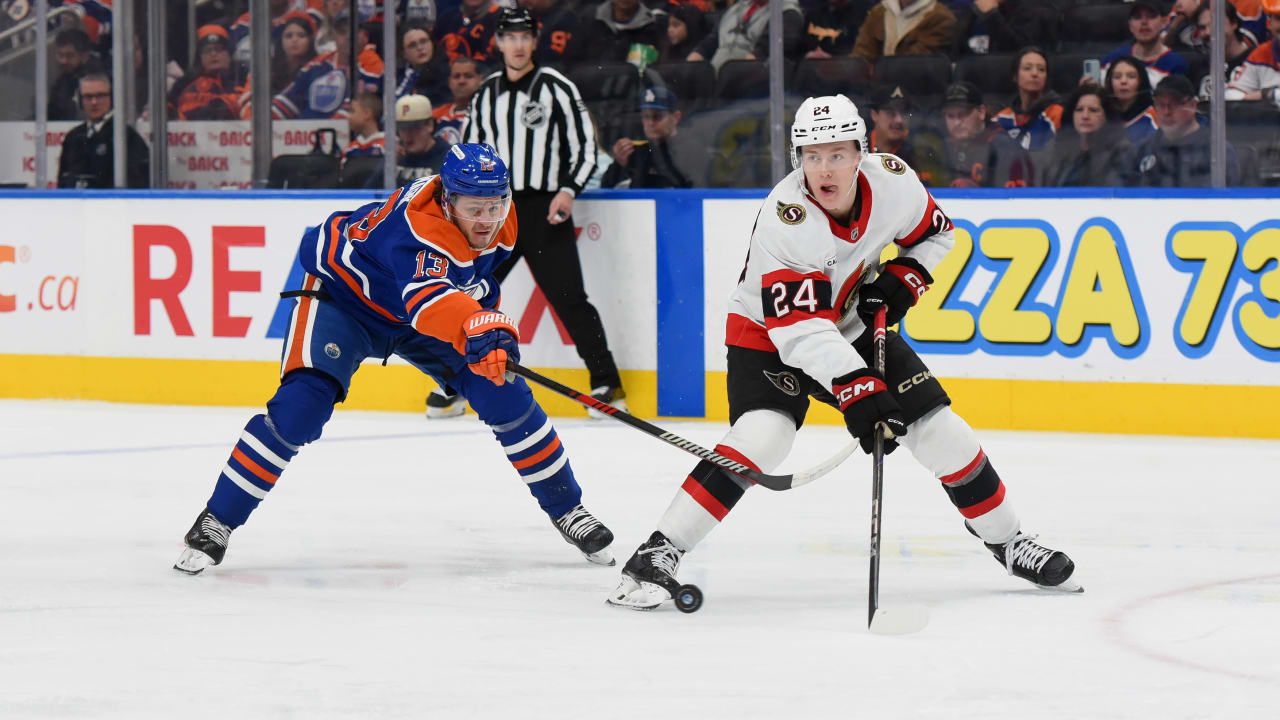 Senators fall to Oilers 3-1