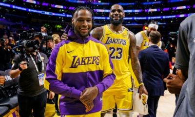 WATCH: Lakers' Bronny James goes off for 30 points in first G League road game