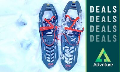 White Christmas? Then grab these tough MSR snowshoes at 35% off and float through deep snow this holiday season