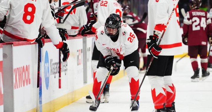 Canadian defenceman Matthew Schaefer out for rest of world juniors due to injury