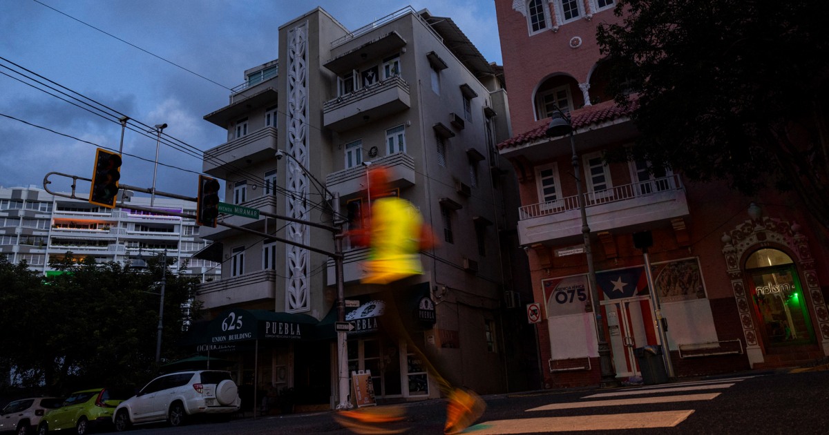 Half of Puerto Rico starts the new year in the dark after massive power outage