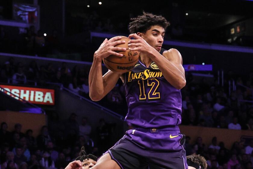 With Anthony Davis out, LeBron James and Max Christie lead Lakers past Portland