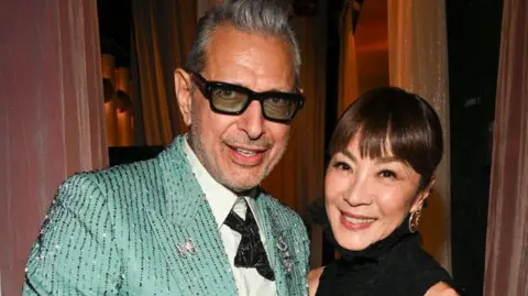 Getty Images Jeff Goldblum and Michelle Yeoh