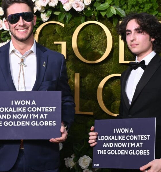 Golden Globes 2025: Glen Powell, Timothée Chalamet lookalikes attend red carpet