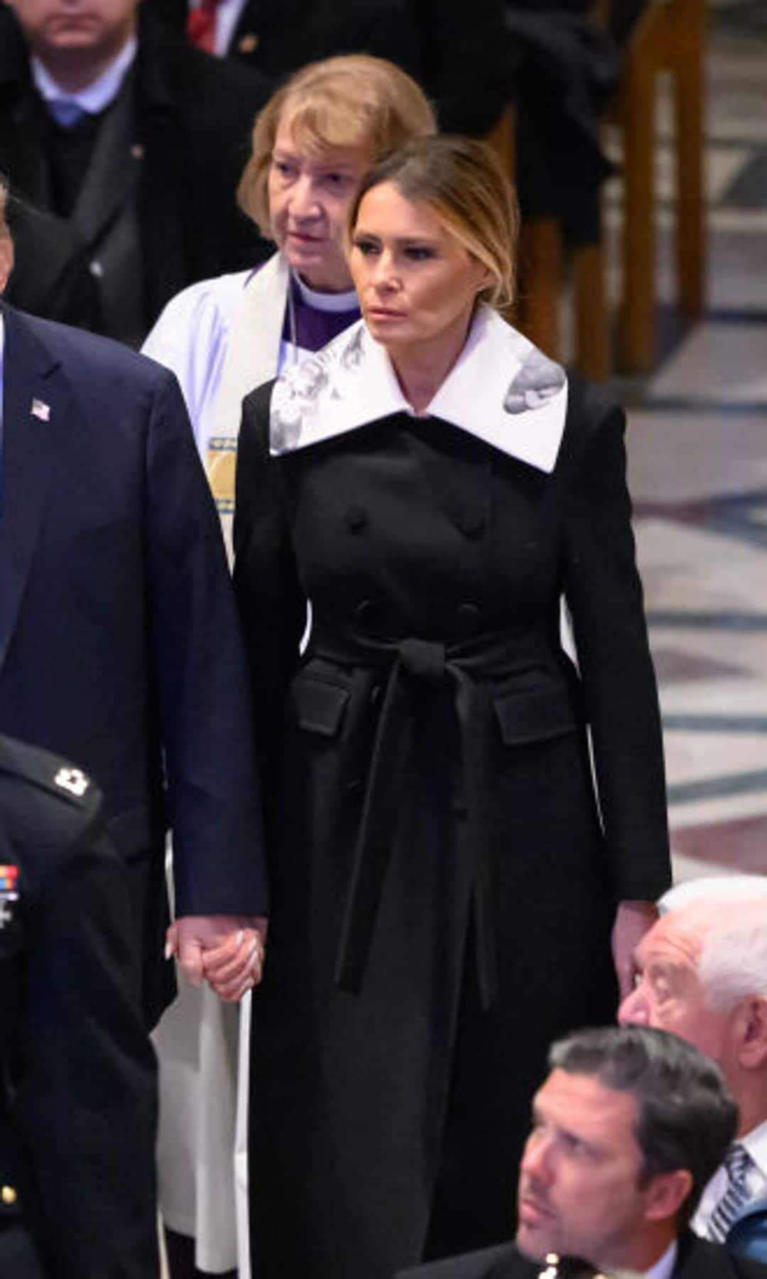 Melania Trump makes bold fashion statement at Jimmy Carter’s State funeral