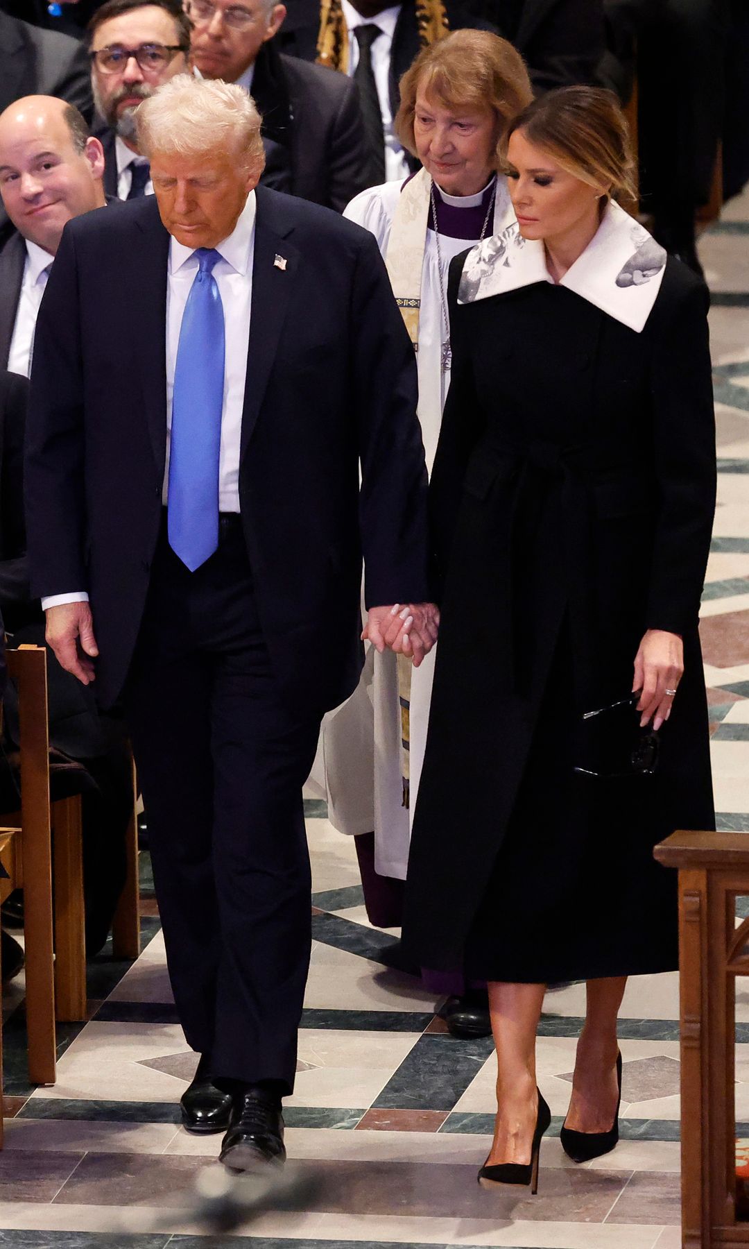 Melania Trump makes bold fashion statement at Jimmy Carter’s State funeral