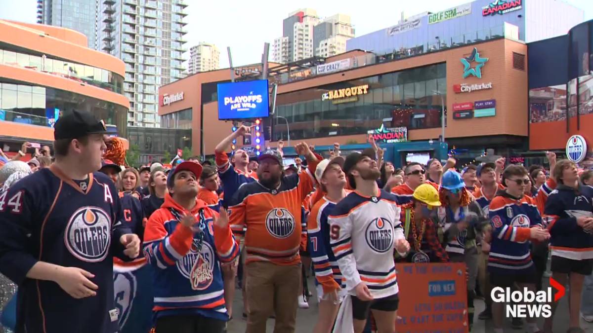 Click to play video: 'Global Edmonton reflects on passionate Oilers fans during NHL playoffs'