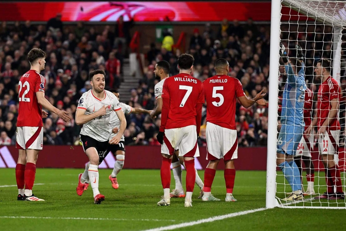 Diogo Jota took 22 seconds to settle Liverpool’s No 9 debate