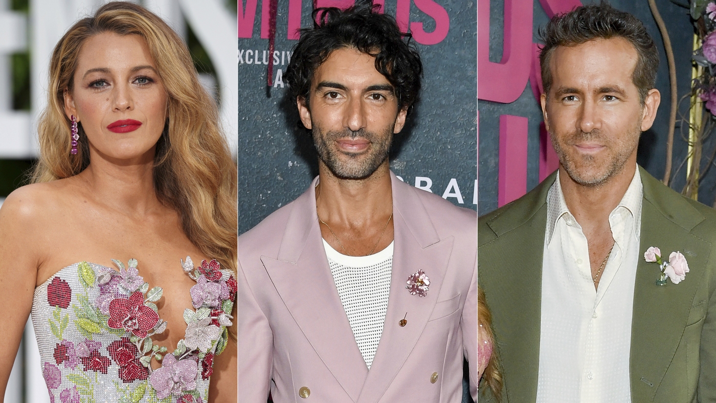 Justin Baldoni sues Blake Lively and Ryan Reynolds : NPR