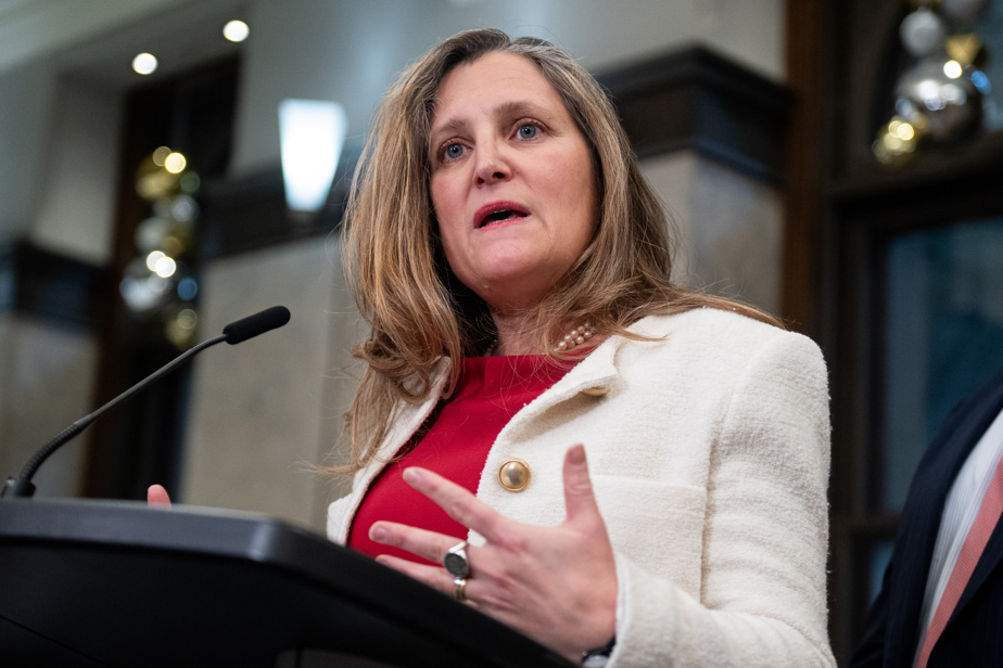 Première entrevue depuis décembre | Chrystia Freeland assure qu’elle « ne regrette rien »