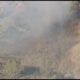 Brush fire, smoke, flames, evacuations, map in La Jolla